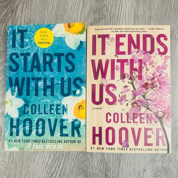 Colleen Hoover Bundle: It Starts With Us & It Ends With US pbs EUC Bestseller - Picture 1 of 3